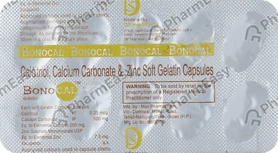Bonocal Strip Of 10 Capsules