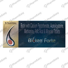 BIOTEE FORTE STRIP OF 10 TABLETS