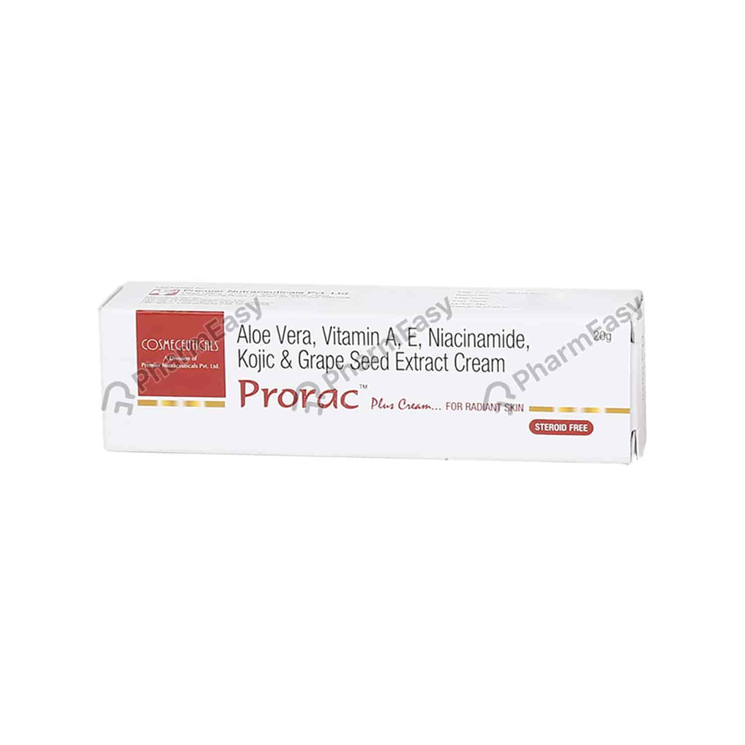 Buy Prorac Plus Cream 20gm Online at Flat 18% OFF* | PharmEasy