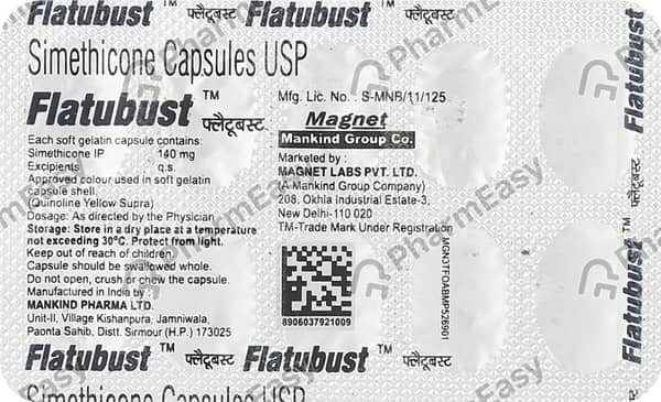 Flatubust Strip Of 10 Capsules