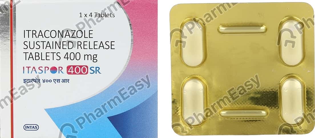 Itaspor 130 MG Capsule (10): Uses, Side Effects, Price Dosage