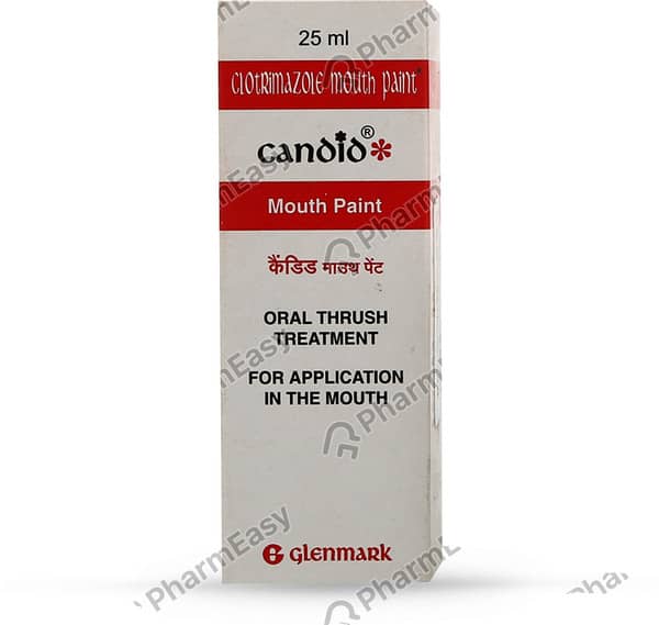 Candid Mouth Paint | Oral Thrush Treatment | Liquid | Bottle | 25 Ml