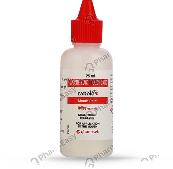 Candid Mouth Paint | Oral Thrush Treatment | Liquid | Bottle | 25 Ml
