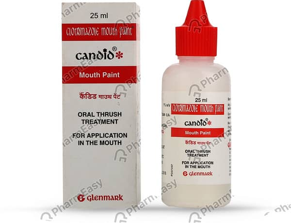 Candid Mouth Paint | Oral Thrush Treatment | Liquid | Bottle | 25 Ml
