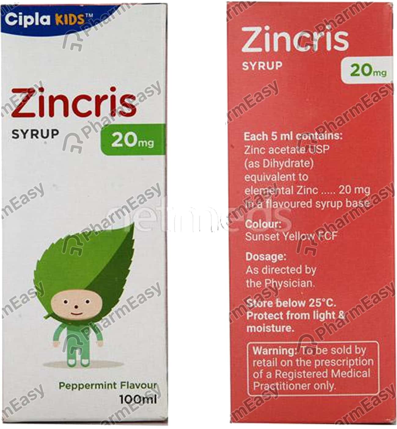 Zincris 20 MG Syrup (100) Uses, Side Effects, Price & Dosage PharmEasy