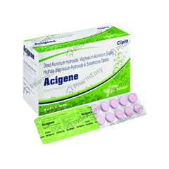 ACIGENE MINT FLAVOUR CHEWABLE TABLET 10'S