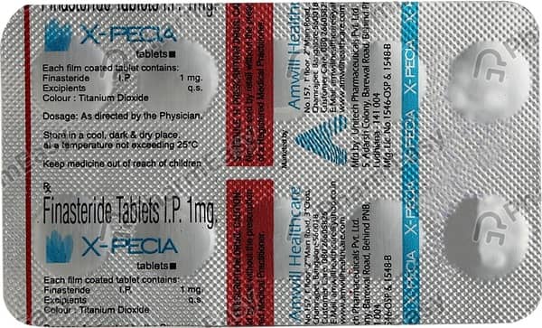 X Pecia 1mg Strip Of 10 Tablets