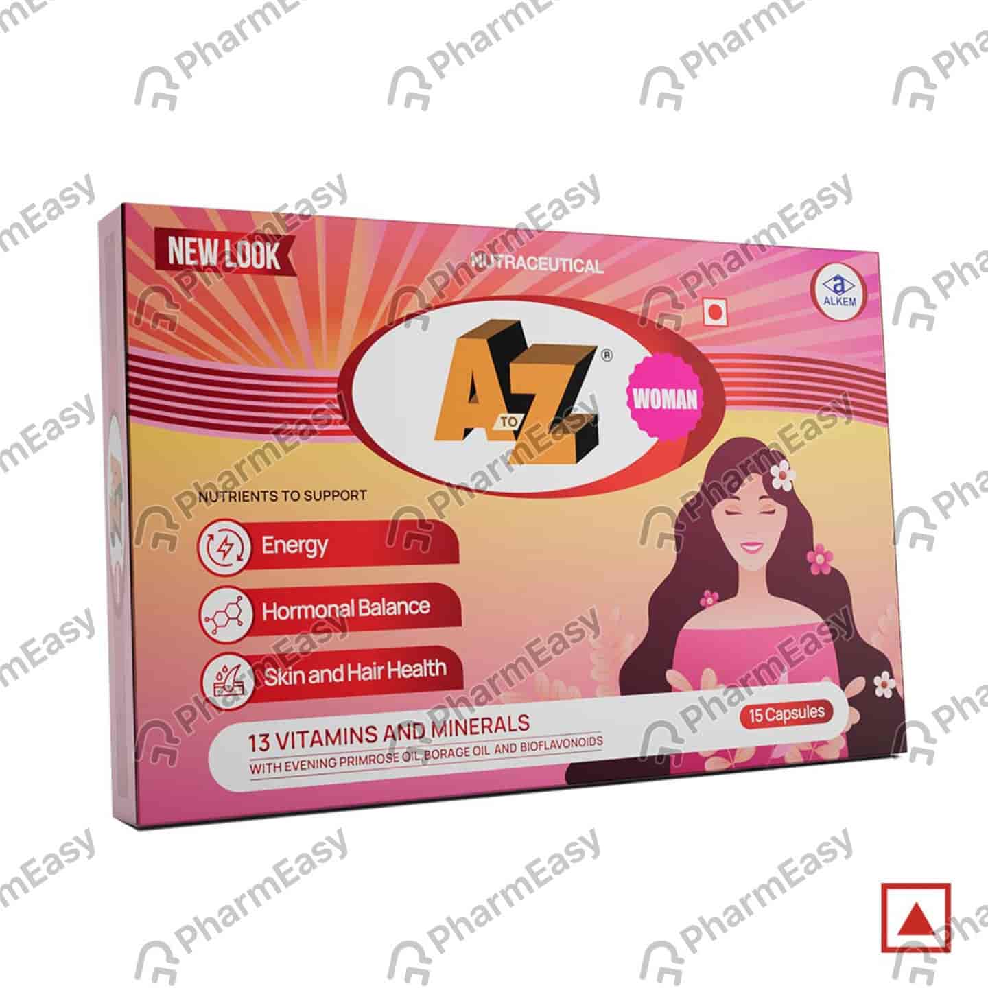 A To Z Woman Strip Of 15 Capsules