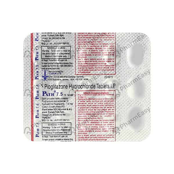 Path 7.5 Strip Of 15 Tablets