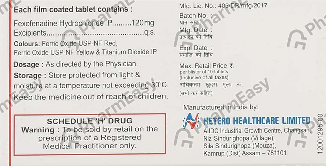Fx 24 120 MG Tablet (10): Uses, Side Effects, Price & Dosage | PharmEasy