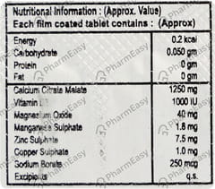 SHELGAIN M STRIP OF 10 TABLETS