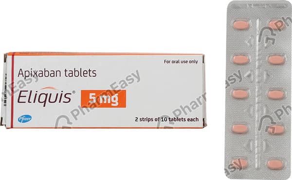 Eliquis 5mg Tablets(Pack Of 2)