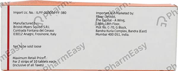 Eliquis 5mg Tablets(Pack Of 2)
