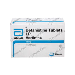 Buy Vertin 16 MG Tablet (15) Online at Flat 18% OFF* | PharmEasy