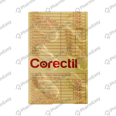 Corectil Strip Of 15 Capsules