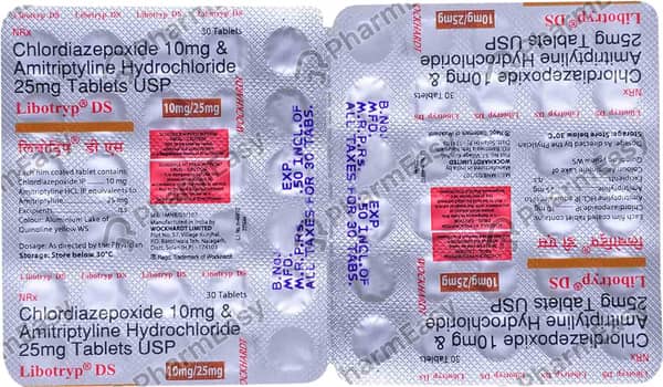 Libotryp Ds Strip Of 30 Tablets