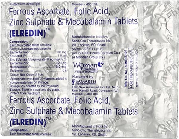 Elredin Strip Of 15 Tablets