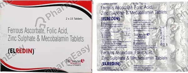Elredin Strip Of 15 Tablets