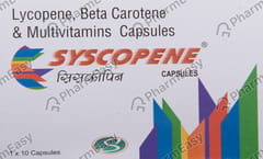 SYSCOPENE STRIP OF 10 CAPSULES