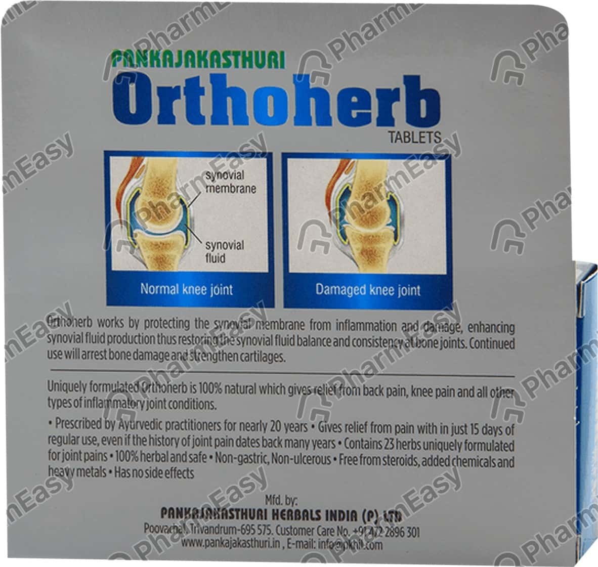 Buy Orthoherb Tablet (60) Online at Flat 15 OFF PharmEasy