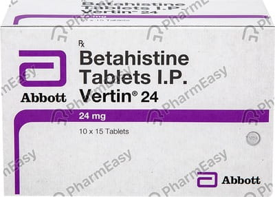 Vertin 24mg Strip Of 15 Tablets