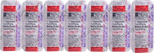 Carvidon Od Strip Of 10 Tablets