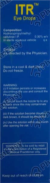 Itr Eye Drops 10ml