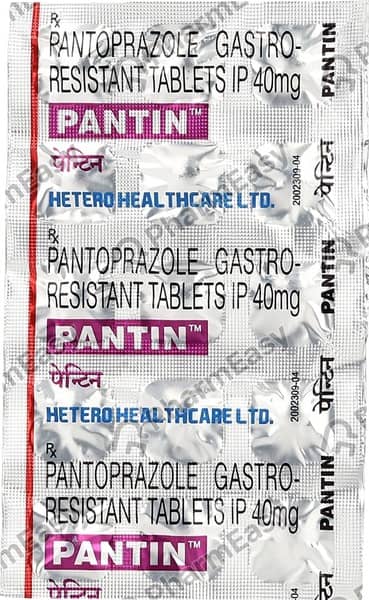 Pantin 40mg Strip Of 15 Tablets