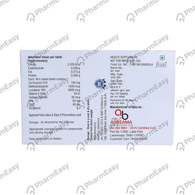 Tq 10 Strip Of 10 Tablets