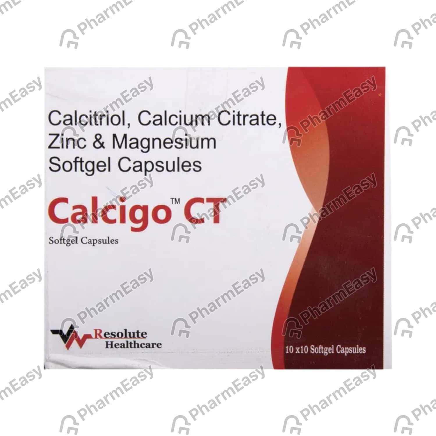 Calcigo Ct Strip Of 10 Capsules: Uses, Side Effects, Price & Dosage ...