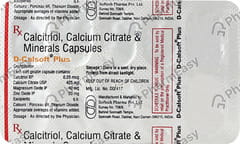 D CALSOFT PLUS STRIP OF 10 SOFTGEL CAPSULES