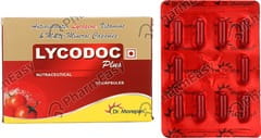 LYCODOC PLUS STRIP OF 10 CAPSULES