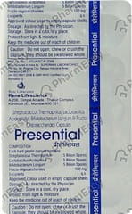 PRESENTIAL STRIP OF 10 CAPSULES