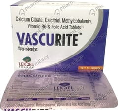 VASCURITE STRIP OF 10 TABLETS