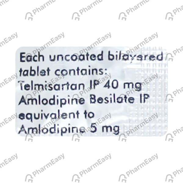 Amlong Tl 40/5mg Strip Of 10 Tablets