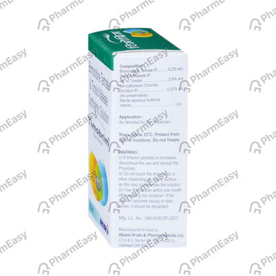 Timobrim Bottle Of 5ml Eye Drops