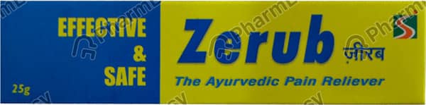 Zerub Pain Reliever 25Gm