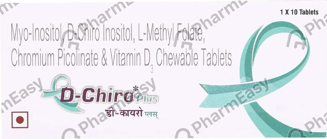D Chiro Plus Strip Of 10 Chewable Tablets