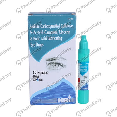 Glynac Bottle Of 10ml Eye Drops