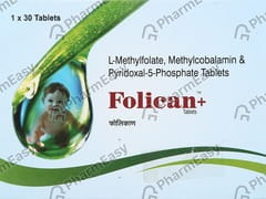 FOLICAN PLUS STRIP OF 30 TABLETS