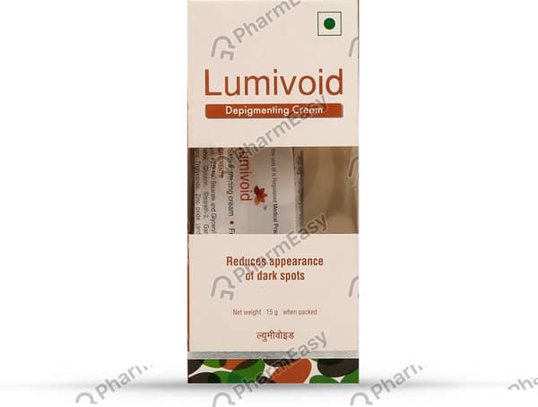 Lumivoid Depigmenting Tube Of 15Gm Cream