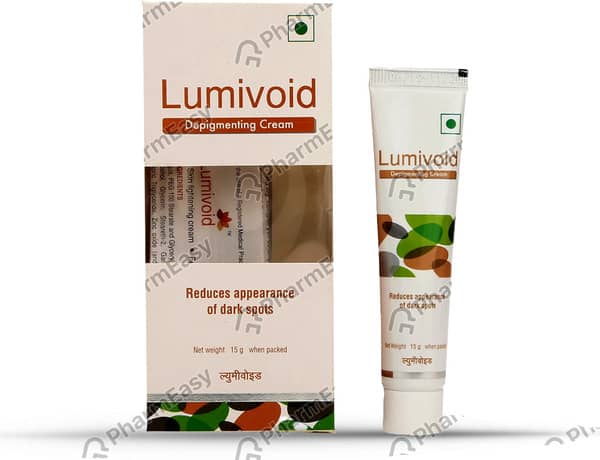 Lumivoid Depigmenting Tube Of 15Gm Cream