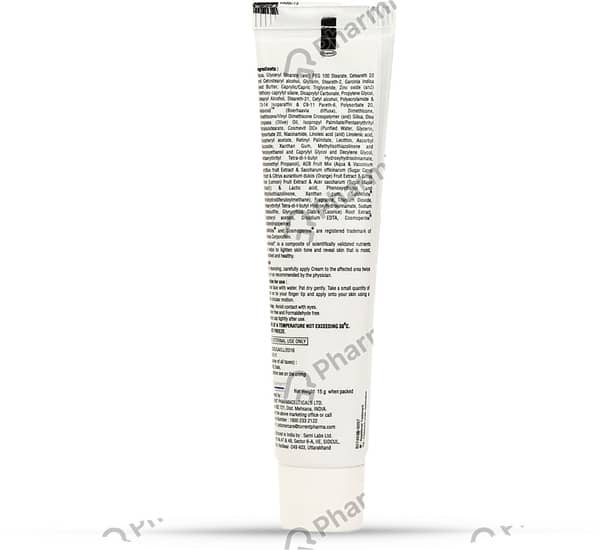 Lumivoid Depigmenting Tube Of 15Gm Cream