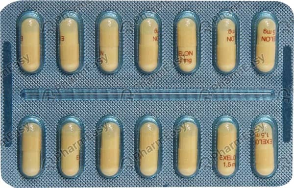 Exelon 1.5mg Strip Of 14 Capsules