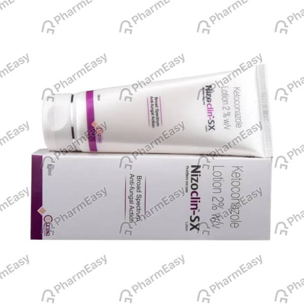 Nizoclin Sx 2% Bottle Of 100ml Lotion