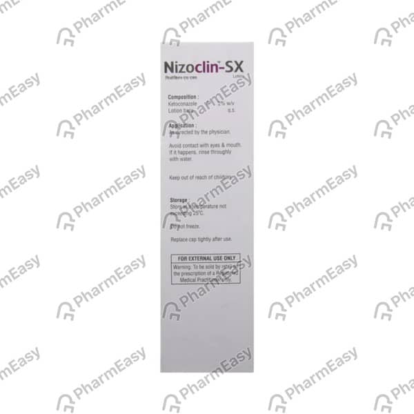 Nizoclin Sx 2% Bottle Of 100ml Lotion
