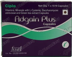 Adgain Plus Strip Of 10 Capsules