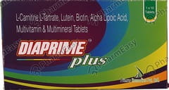 DIAPRIME PLUS STRIP OF 10 TABLETS