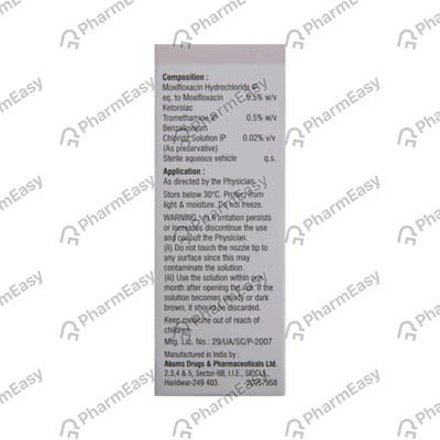 Mo 4 Kt Bottle Of 5ml Eye Drops