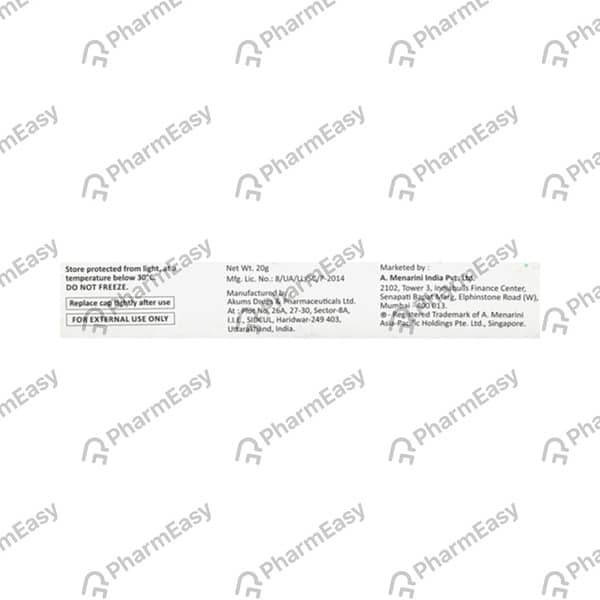 A Ret 0.1% Tube Of 15gm Cream